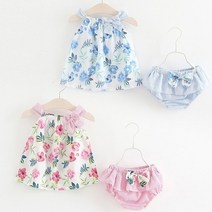 MK 플로랄리본 민나시원피스 2종세트(0-2세)300083