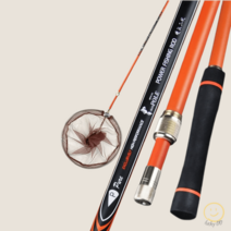 수초제거기 낚시 수초대 연 장대 용품 뜰채, 3m, 기본