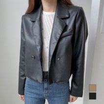 아나카프리 숄더 포인트 레더 자켓 CPG3SJK007M