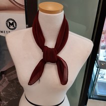 알다 아놀드파마 심플하면서 여성스럽고 멀티코디 가능한 구김이 가지않는 넥 주름 스카프~