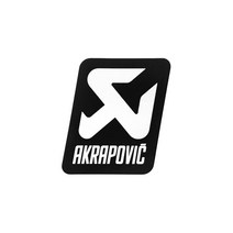 AKRAPOVIC (아크라포비치) 내열 스티커 실버 70x75mm