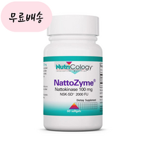 뉴트리콜로지 나토자임 나토키나제 100mg 60캡슐 나토키나아제, 60정, 1개