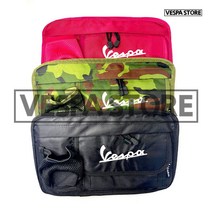 베스파 베스파 가방 다시방 글러브박스 클래식 스쿠터 vespa 프론트백 사이드백 수납 튜닝, 레드