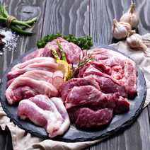 국내산 돼지고기 특수부위 모둠 1.5kg 뒷고기 볼살 눈살 덜미살, 1개