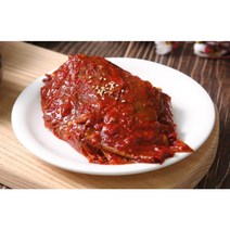 단풍콩잎 장아찌 양념 노란 반찬, 1개, 200g
