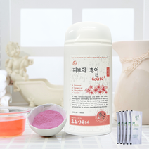 피부의 휴일 유아 여성 효소입욕제 500g 코큐텐 엔자임 플러스 족욕 시프레향, 벚꽃향500g