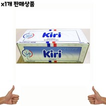 식자재 식재료 유통 도매) 크림치즈(끼리 1Kg) 1개 음식 납품 가게용 요리 레이 마트 쇼핑몰, 1, 본상품선택
