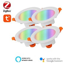음성변조기 휴대용 음성 변조 마이크 변조기 tuya zigbee smart downlight rgbcw 7w led 천장 램프 스포트 라이트 앱 음성 제어 색상 변경 작업, 옵션 3, 하얀색, 협력사