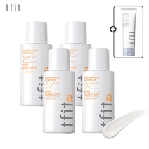 티핏 tfit 에어리 선 플루이드 4개 구성 + 클렌진폼 증정, 단품, 단품