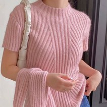 핸드워머 set 반팔니트 워머니트티 폴라티 봄니트