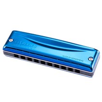 다디아토닉 하모니카 10홀 블루스 하프입 휴대용 연습용 고급하모니카, Key of C
