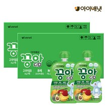 아이배냇 끙아 과일야채주스(20팩)(3종택1), 끙아D(20팩)