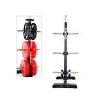 버티컬 원판 정리대 I 바벨원판 중량봉 거치대