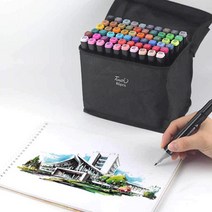 터치 트윈 마카펜 드로잉마카 디자인마카 미술재료, 168pcs(A+B)