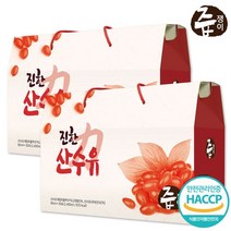 즙쟁이 즙쟁이 산수유즙 2박스 60포, 단일옵션