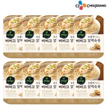 비비고 누룽지 닭백숙죽, 280g, 10개