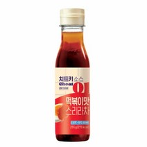 CJ더마켓 황금 레시피 밀키트 즉석 식품 홈파티 편의점 휴게소 치트키소스 떡볶이맛스리라차 튀김 매운 오뎅 국물 가래떡 로제 밀떡 치즈 255G, 12개