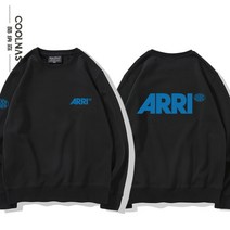 빅사이즈 오버핏 ARRI 로고 프린팅 봄 가을 기모 맨투맨 S-3XL