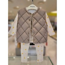 [압소바] 포포리버서블다운베스트 루니슬림내의세트 (AXC103P3I)