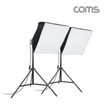 지속광 소프트 박스 조명 세트(소형 60W 2개입), 본상품선택, 본상품선택
