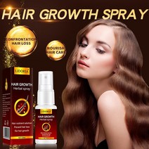 모발 성장 세럼 스프레이 20ml 빠른 모발 성장 리퀴드 트리트먼트 두피 모낭 탈모 방지 자연 미용 건강 헤어 카|Hair Loss Products|, 1개, 단일, 단일