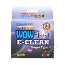 와우 이크린 구강청결 티슈 20매 11203579