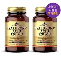 솔가 히알루론산 120mg 30정 2팩 사은품 증정, 2개