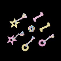 [애구애구] 강아지 장난감 이갈이 스트레스 해소 무독성 실리콘 (올록볼록)/ koonshop 쿤샵, 분홍올록, 분홍올록