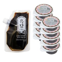 마녀의부엌 흑당버블티 흑당시럽 즉석타피오카펄 10개 세트(빨대증정), 1개