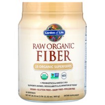 가든 오브 라이프 무가공 유기농 섬유소 803g(1lb)