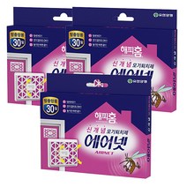 해피홈 에어넷 모기기피제 방충망용, 3개, 1개