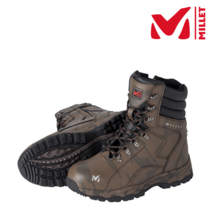 밀레 안전화 M-010 밀리터리 가죽 작업화 8인치, 245