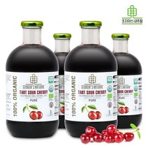 [조지아스] NFC 타트체리 착즙원액 타트체리주스, 4병, 1000ml