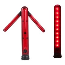 LED 안전 교통 경광봉 신호유도 화살표 점멸등 충전식 feeltastic, 상세페이지 참조