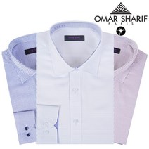 용감한부부 오마샤리프 긴팔와이셔츠 OEL40583 반슬림핏 체크 드레스셔츠 95~110