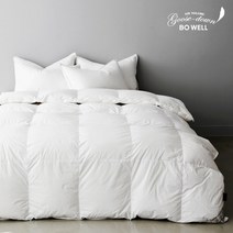 [보웰] 오리지널 에어볼륨 헝가리산 구스다운 사계절 이불 Q 500g