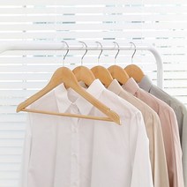 [홈앤하우스] 베이직 원목 옷걸이 30P, 단품, 단품