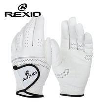 [REXIO] 렉시오 쓰리밴드 비거리UP 인조양피 골프장갑(남성-3PCS)