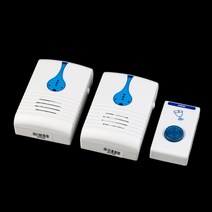 새로운 집 무선 디지털 깜박이는 빛 LED 초인종 38 차임 음악 룸 사무실 게이트 도어 벨 + 2 디지털 수신기 재고 있음, 이탈리아