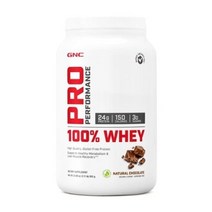 GNC 프로 퍼포먼스 웨이 프로틴 내추럴 초콜릿, 955g, 1개