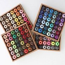 무형광 날라리사 1700m - 130색 미니실 라라실 늘어나는 실 스판원단밑실, 541 보라빛자주