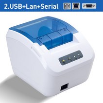 카드 포스기 POs 이지체크 단말기 신화포 열영수증 빌 POS 프린터 바코드 스티커 라벨 메이커 블루투스, 03 WH USB Lan Serial_04 영국 플러그