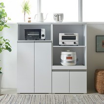 동서가구 이즈 앤디 1200 렌지대세트, 화이트 IBD021