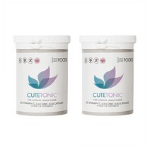 Cutetonic Ultra Fine Vitamin C 500mg 큐토닉 울트라 파인 비타민 C 60캡슐 2팩