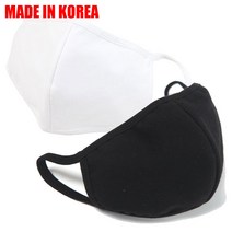 위즈아이 3D 입체 3중 남녀 순면 패션 마스크 국산 면 천 성인 MASK, 1개, 1개, 화이트
