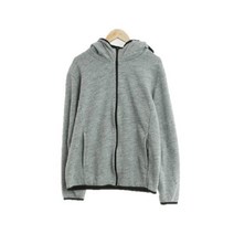 유니클로 그레이 면 후드집업 남자 0440
