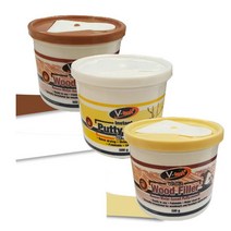 목재합판 나무 흠집 충진용 우드퍼티 500g 원목마루바닥 셀프수리 틈새 못자국 보수제, VT-460 화이트