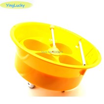 캡슐 뽑기 기계 자판기 볼 머신 100mm/75mm 플라스틱 버킷 장난감 5 홀 코인 호퍼 DC12V 또는 24V 모터 어린이 게임용, [04] 100MM-12V