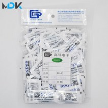 그리스 100 pcs gd66 열 전도성 붙여 넣기 실리콘 석고 방열판 화합물 100, 없음