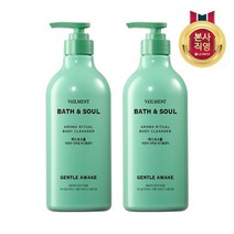 LG생활건강 벨먼 바스앤소울 젠틀 어웨이크 네롤리 바디워시 720ml x 2개입